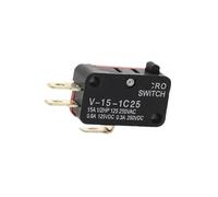 Zyhhlxh 1 pcs Interruttore di finecorsa micro sicurezza Auto-omation V-15-1C25 Leva a rullo Azione rapida 250 V 16 A NO NC yiu.