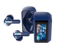 ZYHKON Cuffie Bluetooth, Auricolari Bluetooth 5.4 Con Touch Screen Multifunzione, ANC/ENC Cancellazione Rumor Cuffie Wireless Stereo HiFi, Azzurro cielo