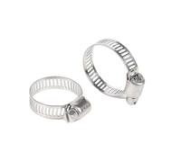 ZYHNYTAO 10 pezzi 304 acciaio inossidabile fascetta stringitubo regolabile 8-152mm vite senza fine tubo clip cerchio tubo fisso strumento