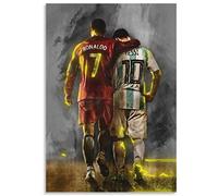 ZYHSB Puzzle di Legno 1000 Pezzi Ronaldo E Messi Puzzle di Calcio Giocattoli Educativi per Regalo di Compleanno per Adulti Ty290Nh