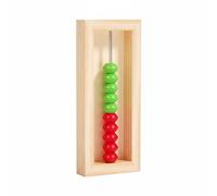 ZYIHNIRB Abaco Bambini Set attività Numero Riconoscimento Cornice in Legno per Esercizi di Calcolo Adatto a Momenti Familiari Studiare in ttività Genitori Figli