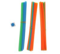 ZYIHNIRB Bastoncini Mikado Vintage in Plastica, 100 Pezzi