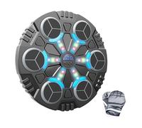 ZYIHNIRB Bersaglio da Parete per con Musica Elettronica Smart Boxing Machine con Bersaglio da Parete per Macchina da Leggera per Adulti Karate al, 6 Obiettivo