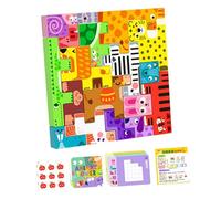 ZYIHNIRB Blocchi di Legno Impilabili: Un Gioco Sensoriale Creativo per Bambini