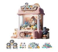 ZYIHNIRB Claw Machine Gioco Arcade Capsule Elettroniche di Piccoli Giocattoli con Bambole di Peluche Mini Macchina per Artigli per Bambini per Ragazze, Stile F