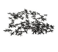 ZYIHNIRB Figura Da 100 Pezzi di Plastica Modello di Formiche Falso Set Bambini Giocattolo Bomboniere, Nero, come descritto