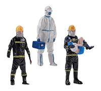 ZYIHNIRB Figure Persone Modello Personaggi Miniatura Micropaesaggio Ornamento Resina Dettagliato Adatto per Architettura Modellismo Fotografia Paesaggio, Stile a