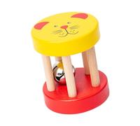 ZYIHNIRB Giocattolo a Rulli per Bambini con Sonaglio per Neonati con Campanello per Bambini da 6 a 12 Mesi Regalo di Compleanno per Infermieri Giocattolo Stris, Giallo