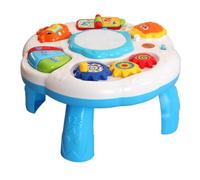 ZYIHNIRB Giocattolo Musicale per Neonati, Tavolo Interattivo Multifunzionale con Suoni Ritmici E Luci Brillanti, Progettato per Stimolare La Curiosità E L', Bianco, Taglia unica bambino