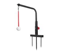 ZYIHNIRB Golf Swing Groover Supporto Allenamento Colpo Altezza Regolabile Groover Portatile Struttura Solida Ferro Verifica Gesto Swing Adatto per attività