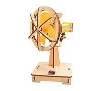 ZYIHNIRB Kit di Montaggio per Costruire Un Piccolo Ventilatore in Legno Fai-da-Te, Un Giocattolo Educativo da Assemblare Manualmente.