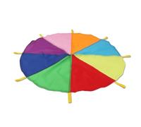 ZYIHNIRB Paracadute per Bambini Giochi All'aperto per Bambini Giocattolo Sportivo Giocattolo Interattivo Ombrello Ottagonale Giocattoli per Esercizi all, 400 cm