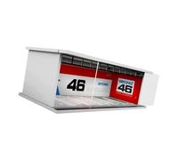 ZYIHNIRB Parcheggio 1/64 Modello Auto Custodia Vetrina Acrilica Simulazione Garage Mini Veicolo con Illuminazione LED Materiale PVC Adatta per Collezione Uffic, Stile b