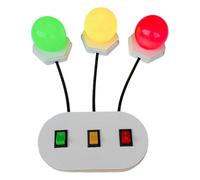 ZYIHNIRB Sensory Board Tavola Busy Board Bambini Giochi Motricità Fine Lampada Interruttore Controllo Abilità Cognitive Adatto a Apprendimento