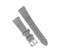 zyimodl 18-22mm Cinturino per orologio in pelle scamosciata stile semplice, comodo e delicato sulla pelle, con perno a sgancio rapido, 22mm