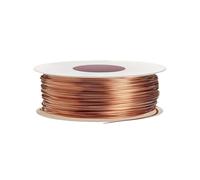 Zyiphor Filo di Rame Puro Nudo 1mm x 20m T2 Filo Rame Non Smaltato per Saldatura, Esperimenti, Gioielli, Fai da Te, Giardino Coltivazione di Piante e Ortaggi