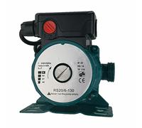 ZYIY Pompa Booster Pressione Acqua a 3 Marce 46/67/93W Pompa di Circolazione Acqua Calda 230V/50Hz Pompa Booster Doccia Domestica per Scaldabagno Tubo Acqua Rubinetto ¾" × 1" Pompa a Pressione