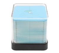 ZyjGaliliad Blocchetto per appunti con terra strappata a mano in 3D, blocchetto per calendario 2025 con design artistico di intaglio su carta, blocco di note adesive multifunzionale per la dec (Blu)