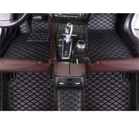 ZYJHGF Tappetini per Auto in Pelle per Maserati Ghibli 2014 2015 2016 2017 2018(LHD), Tappetino Impermeabile Antiscivolo per Tutto Il Tempo, Tappeto Abitacolo Set Completo,D-Black