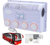 ZYJIX Condizionatore d'aria 12 V DC per camping-car, camion, camper, autobus, escavatore e veicoli agricoli