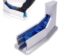 ZYJIX Macchina per Copriscarpe Portatile, Macchina per Copriscarpe Pigra Copriscarpe in Plastica USA E Getta da 200 Pezzi - Distributore Automatico di Copriscarpe