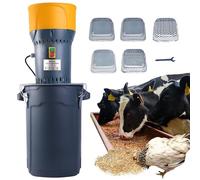 ZYJIX Macinacereali Elettrico con 5 modalità di Filtro - Macinacereali per Grano da 1300 W per Mulini per Cereali Agricoli - Macina Mais Elettrico, Polverizzatore per Cereali(Size:50l)
