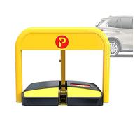 ZYJIX Smart Lock Parcheggio Bollard, 50M Telecomando Automatico Blocco Parcheggio, Carport Auto Space Stall Barrier, Parcheggio Viale Guidare Saver Barriera Automatica Telecomando