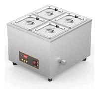 ZYJIX Temperatrice Elettrica per Cioccolato - Controllo Digitale della Temperatura, Scaldavivande in Acciaio Inossidabile per Cioccolato/Latte/Panna