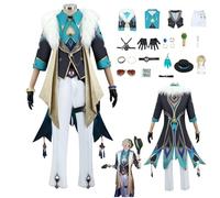 ZYJKGL Anime Aventuine Cosplay Uniforma Honkai Star Rail Costume Set completo con parrucca - Festa di Halloween e Convenzioni Anime Set Completo Outfit Adulti