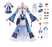 ZYJKGL Anime DOROTHEA Cosplay Uniforma Honkai Star Rail Costume Set completo con parrucca - Festa di Halloween e Convenzioni Anime Set Completo Outfit Adulti