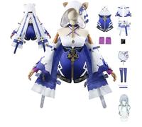 ZYJKGL Anime DOROTHEA Cosplay Uniforma Honkai Star Rail Costume Set completo con parrucca - Festa di Halloween e Convenzioni Anime Set Completo Outfit Adulti