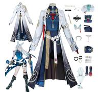 ZYJKGL Anime Feixiao Cosplay Uniforma Honkai Star Rail Costume Set completo con parrucca - Festa di Halloween e Convenzioni Anime Set Completo Outfit Adulti