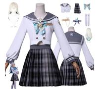 ZYJKGL Anime FIREFLY Cosplay Uniforma Honkai Star Rail Costume Set completo con parrucca - Festa di Halloween e Convenzioni Anime Set Completo Outfit Adulti