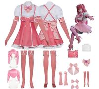 ZYJKGL Anime Haruka Cosplay Uniforma Gushing over Magical Girls Costume Set completo con parrucca - Festa di Halloween e Convenzioni Anime Set Completo Outfit Adulti