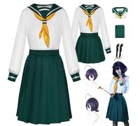 ZYJKGL Anime Hoshino Maihime Cosplay Uniforma Gushing over Magical Girls Costume Set completo con parrucca - Festa di Halloween e Convenzioni Anime Set Completo Outfit Adulti
