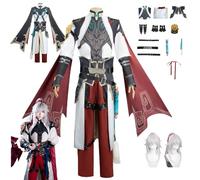 ZYJKGL Anime JING YUAN Cosplay Uniforma Honkai Star Rail Costume Set completo con parrucca - Festa di Halloween e Convenzioni Anime Set Completo Outfit Adulti