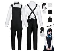 ZYJKGL Anime Kobeni Higashiyama Cosplay Uniforma Chainsaw Man Costume Set completo con parrucca - Festa di Halloween e Convenzioni Anime Set Completo Outfit Adulti
