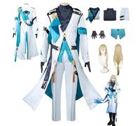 ZYJKGL Anime Luocha Cosplay Uniforma Honkai Star Rail Costume Set completo con parrucca - Festa di Halloween e Convenzioni Anime Set Completo Outfit Adulti