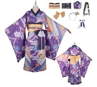 ZYJKGL Anime Magical Girl Cosplay Uniforma Homura Akemi Cosplay Costume Set Completo - Festa di Halloween e Convenzioni Anime Set Completo Outfit Adulti