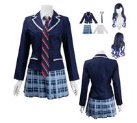 ZYJKGL Anime Project Sekai Colorful Stage Cosplay Uniforma An Shiraishi Cosplay Costume Set Completo - Festa di Halloween e Convenzioni Anime Set Completo Outfit Adulti
