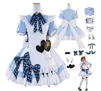 ZYJKGL Anime μ's Gojo linkage Cosplay Uniforma Lovelive Costume Set completo con parrucca - Festa di Halloween e Convenzioni Anime Set Completo Outfit Adulti