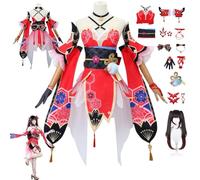 ZYJKGL Anime Sparkle Cosplay Uniforma Honkai Star Rail Costume Set completo con parrucca - Festa di Halloween e Convenzioni Anime Set Completo Outfit Adulti