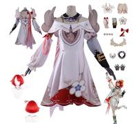 ZYJKGL Anime Tribbie Cosplay Uniforma Honkai Star Rail Costume Set completo con parrucca - Festa di Halloween e Convenzioni Anime Set Completo Outfit Adulti