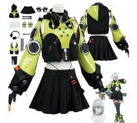 ZYJKGL Cosplay Uniforma Anime Zenless Zone Zero A'nbyDemara Cosplay Costume Set Completo - Festa di Halloween e Convenzioni Anime Set Completo Outfit Adulti