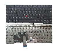 ZYJOZMD Tastiera Spagnola per Lenovo Thinkpad E470 E470c E475 20H4 20H1 20H2 Laptop, FRU 01AX050 01AX090 01AX010 con Red Point PC Parts