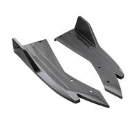ZYJZXL188 2Pezzi Diffusore Angolo Spoiler per Nissan Pick-Up Leaf Visia Acenta N-Connecta N-Vision Tekna, Paraurti Posteriori Angolari Splitter Protection Anti-Crash, Accessori Auto,Carbon Fiber Look