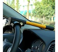 ZYJZXL188 Bloccasterzo Volante per Dacia Sandero 3/Stepway 3, Dispositivi Antifurto Bloccaggio, con 2 Chiavi Barra T Blocca Sicurezza, Accessori Auto