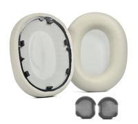 ZYKEJJDDAK 1 paio di cuscinetti auricolari di ricambio per cuffie WH1000XM5 confortevole imbottitura in spugna in pelle proteica resistente al sudore cuscinetti per cuffie di facile installazione