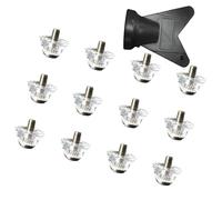 ZYKEJJDDAK 12Pcs Calcio Boot Spikes Alluminio Scarpe Borchie di Ricambio Calcio Boot Tacchetti Scarpe Accessori Alluminio Calcio Borchie di Ricambio Calcio Tacchetti Borchie