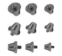 ZYKEJJDDAK 12Pcs Calcio Boot Spikes Calcio Borchie di Ricambio Tacchetti Borchie Calcio Boot Track Scarpe Accessori Alluminio Sostituzione